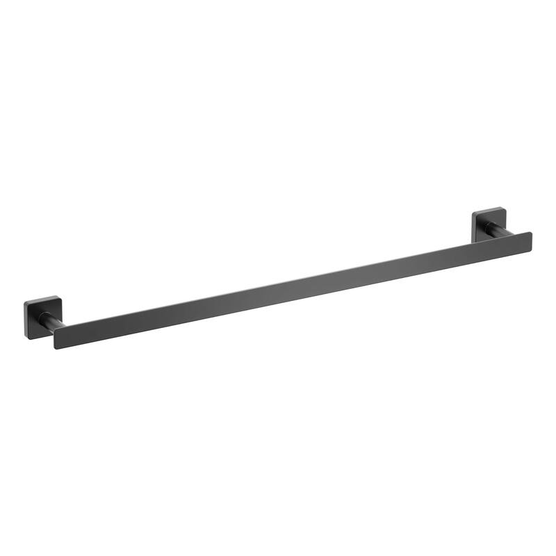 Blaze 24 inch Bathroom Towel Bar - Matte Black