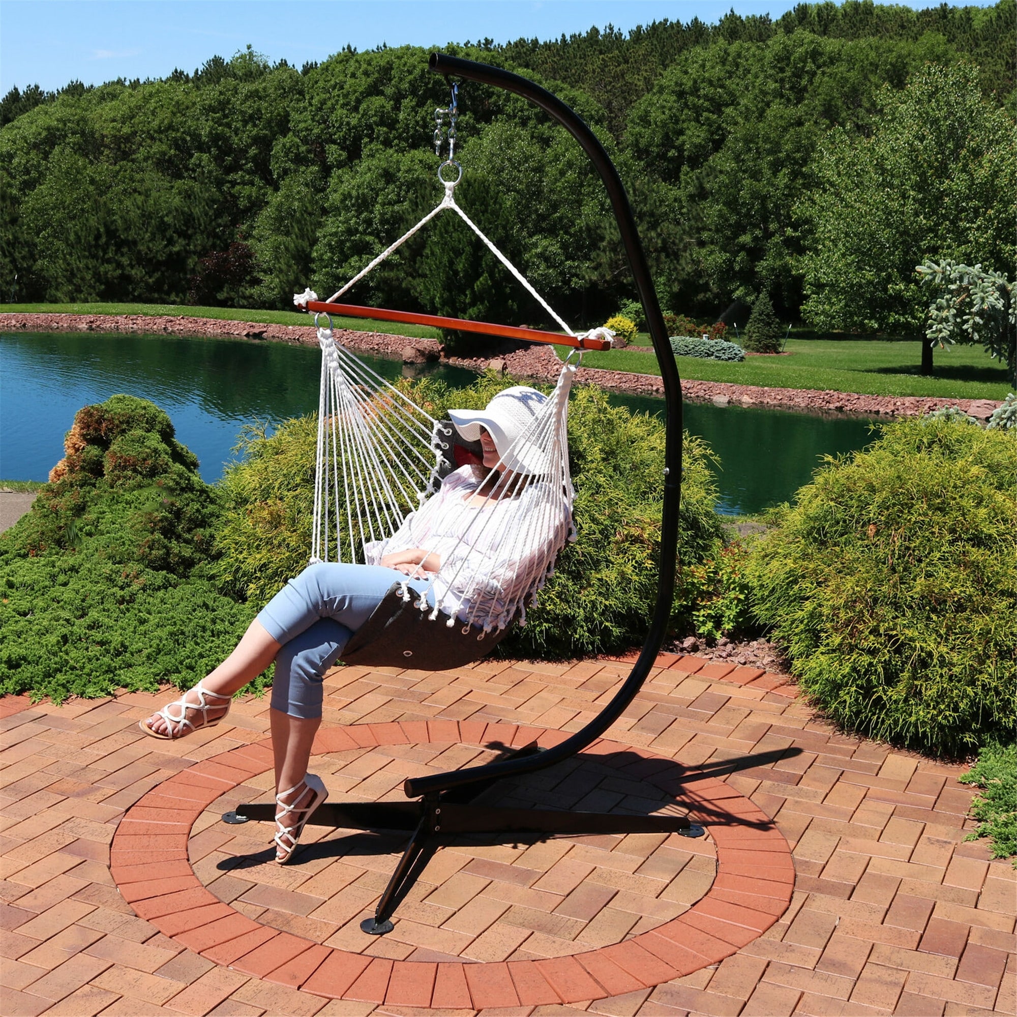 Red hammock swing shop