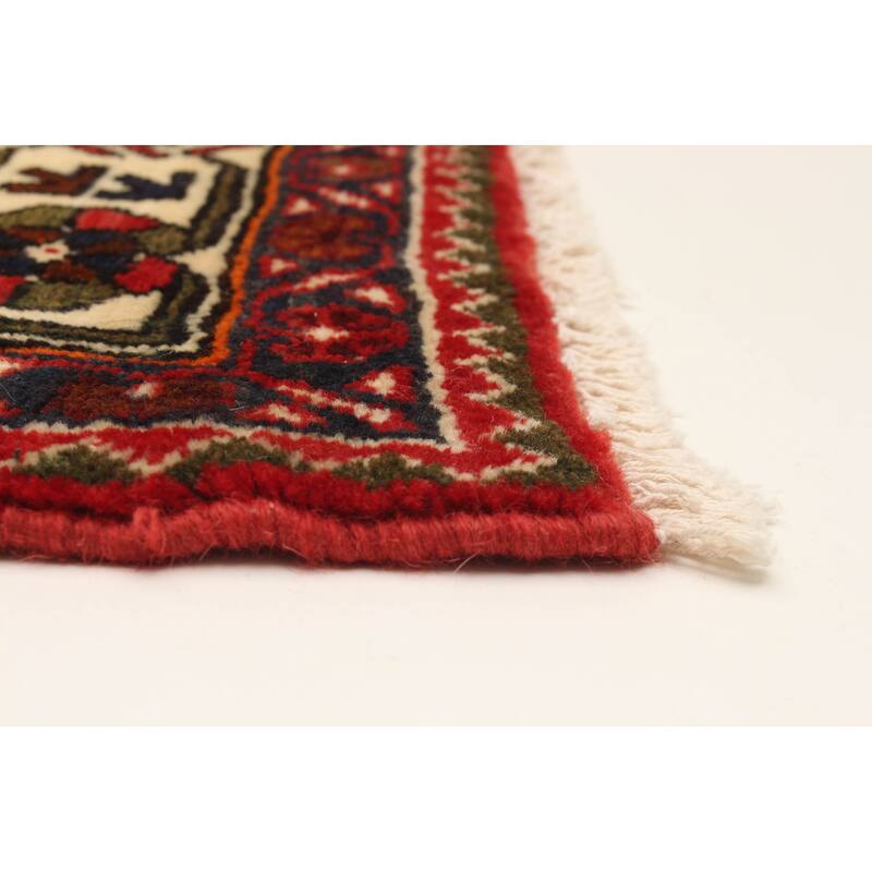 ECARPETGALLERY Hand-knotted Anadol Red Wool Rug - 5'1 x 6'11