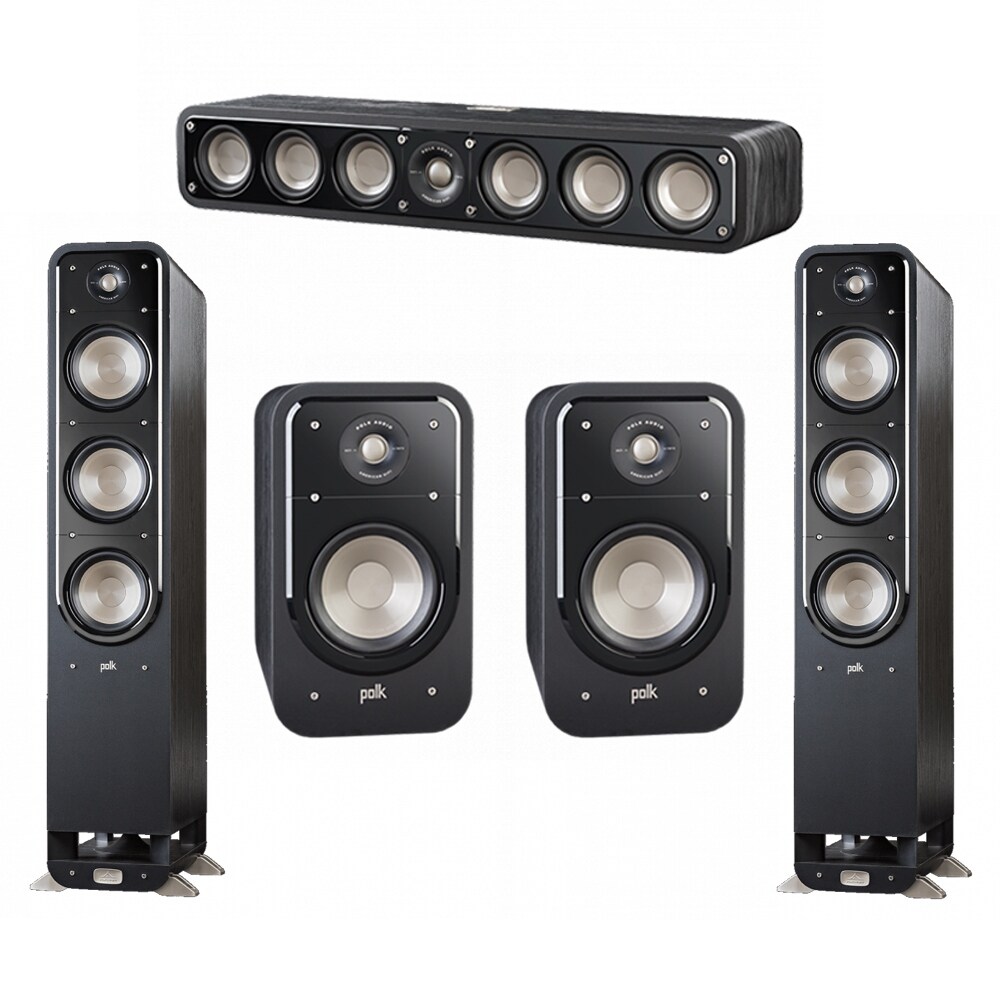 Polk S35, 2 Polk S20 Speakers 