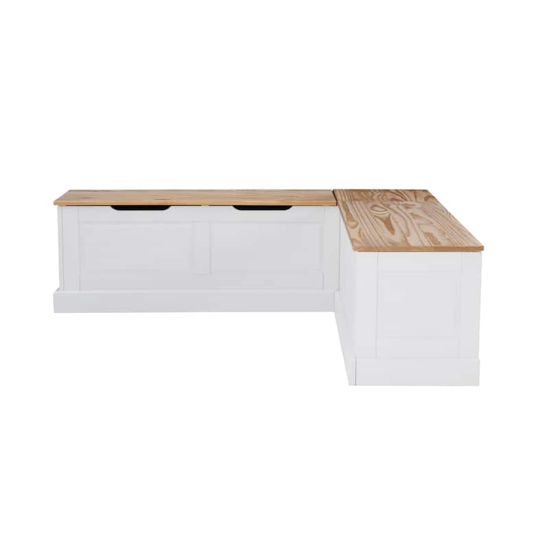 Josie L-shaped Backless Breakfast Nook Bench