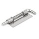 73mmx20mm 304 Stainless Steel Right Hand No Hole Spring Loaded Barrel ...