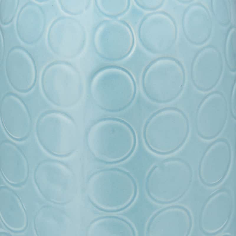 Sagebrook Home Elegant Ceramic Vase, Textured Finish, Home Decor Accent