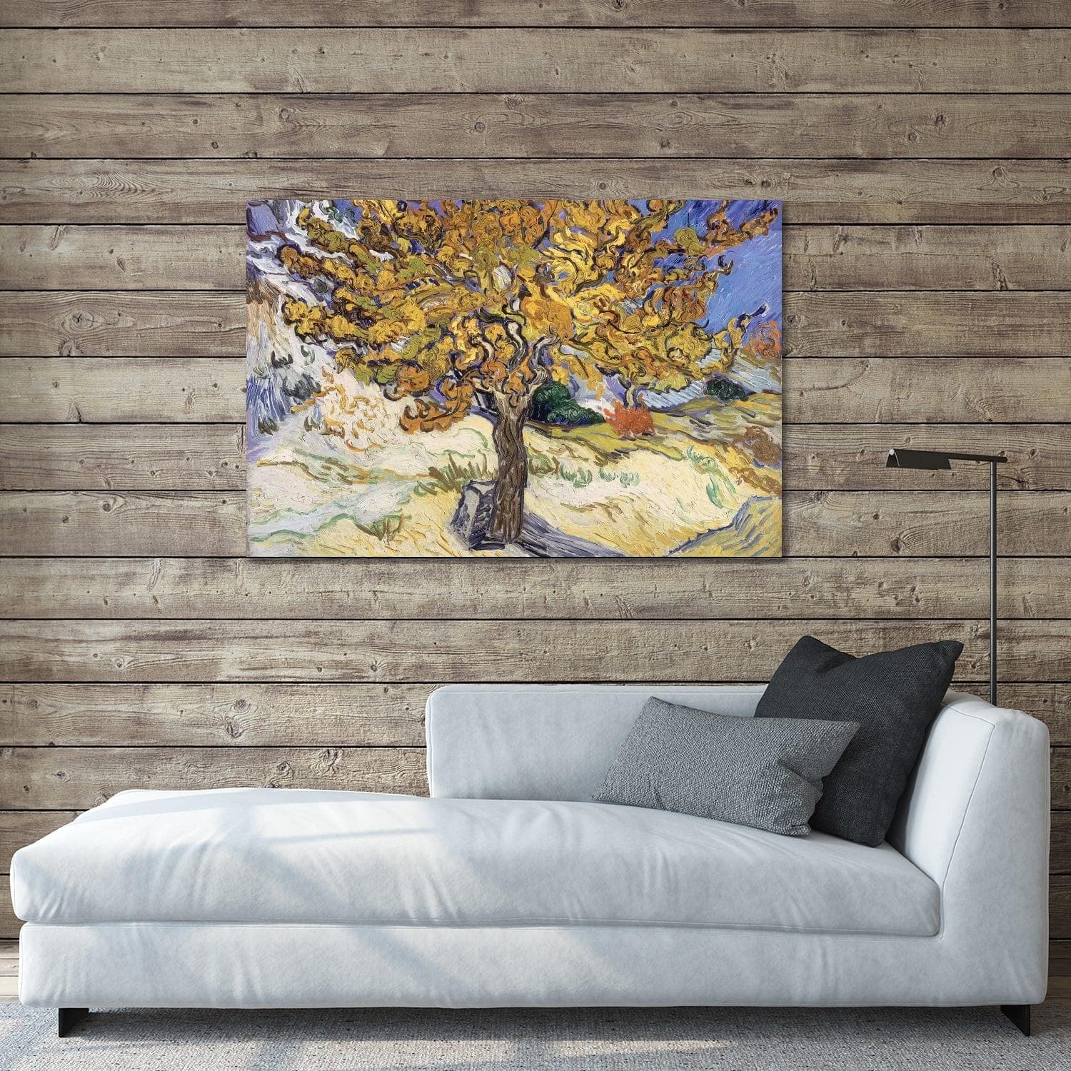 Mulberry Tree, 1889 Print On Acrylic Glass by Vincent van Gogh - Bed ...