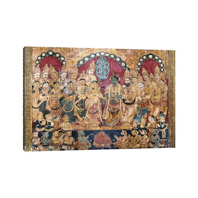 iCanvas "Hindu Wedding Ceremony" by Unknown Canvas Print