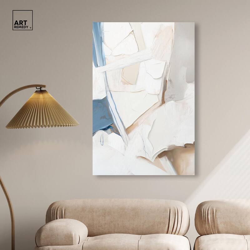 Bone and Beige I Canvas by Art Remedy, Gallery Wrapped