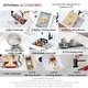 preview thumbnail 24 of 52, STYLISH 22 inch Composite Granite Dual Mount Kitchen Sink - 22" x 17.5" x 8.25"