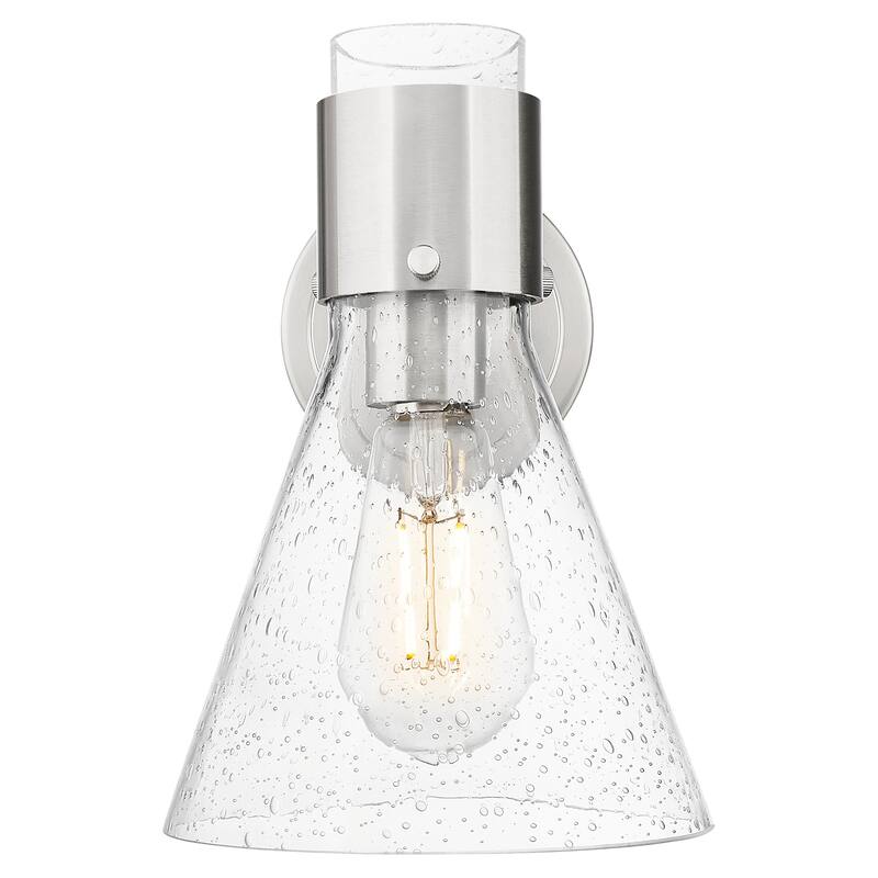 Innovations Lighting 464-1W-G464C-7SDY Lawton Cone 9" Tall Bathroom