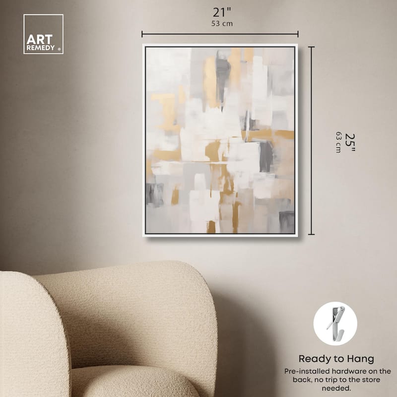 Soft Brilliance II Canvas by Art Remedy