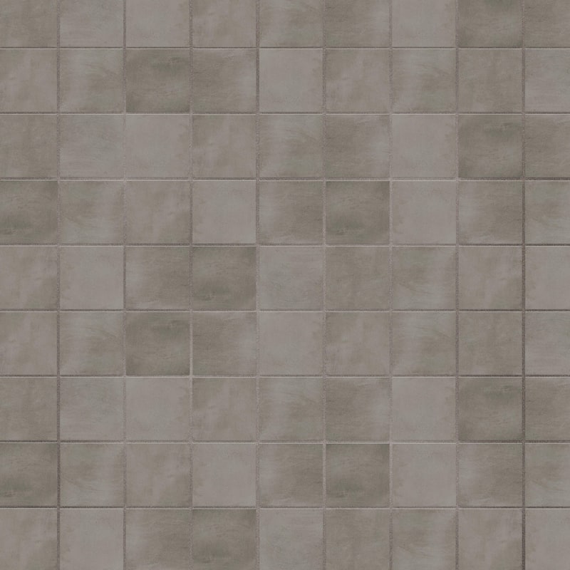 Merola Tile Laverton Taco Grafito 1-5/8" x 1-5/8" Porcelain Floor and Wall Tile