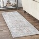 preview thumbnail 13 of 12, Nuloom Traditional Classic Mystique Ombre Tassel Border Area Rug 2'6" x 8' Runner - Orange