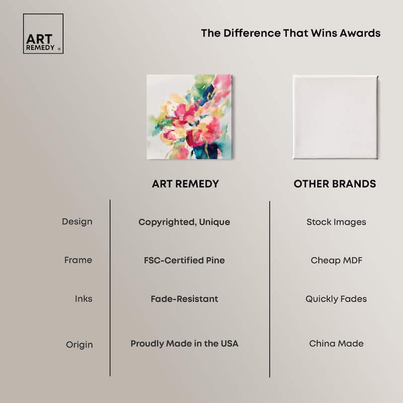 Essence of a Flower I Canvas by Art Remedy, Gallery Wrapped