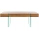 preview thumbnail 36 of 41, SAFAVIEH Jacob Glass Leg Rectangular Coffee Table - 43.3" W x 23.6" L x 15.7" H