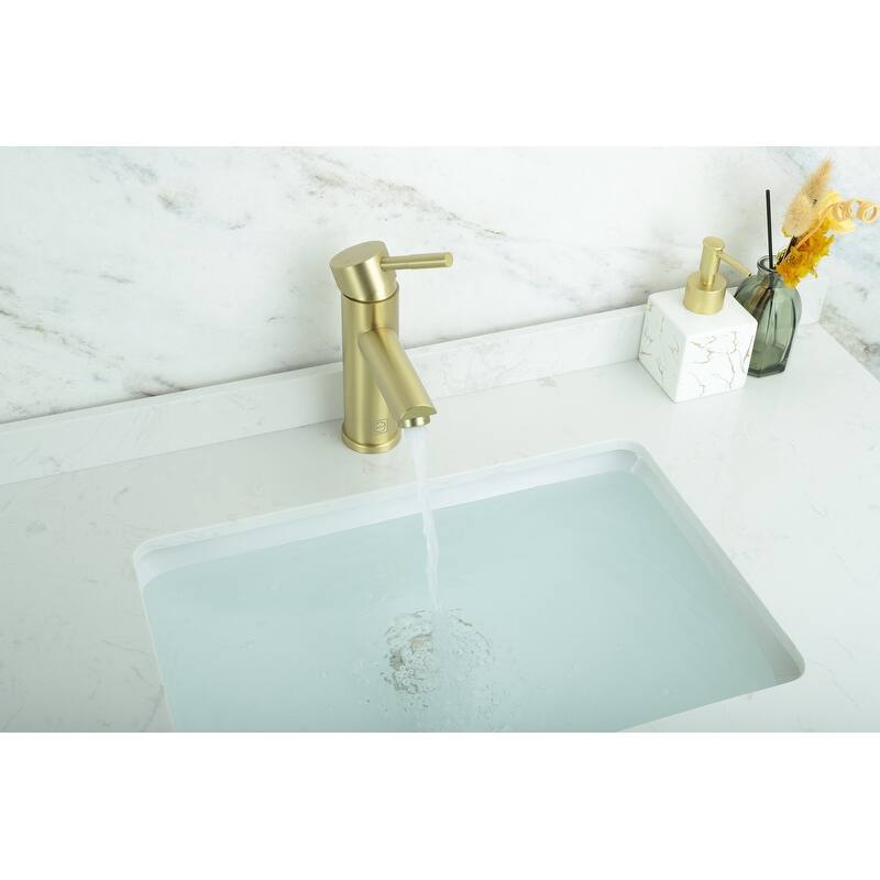 Indigo Home Single Hole Single Handle Bathroom Faucet