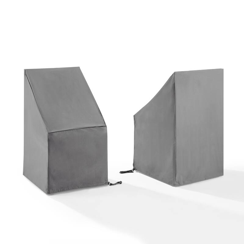 Crosley 2Pc Outdoor Dining Side Chair Furniture Cover Set