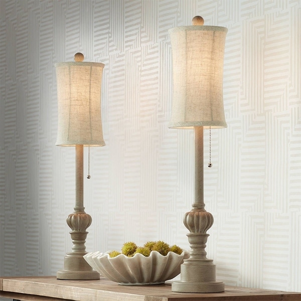 Buffet table lamps sales set of 2