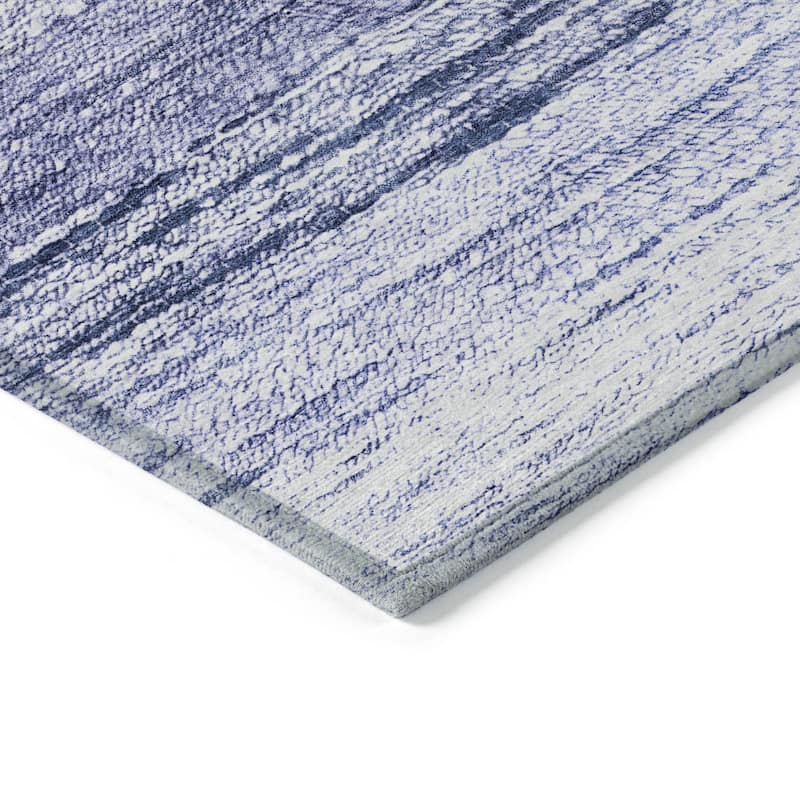 HomeRoots Ombre Transitional Rectangle Outdoor Rug