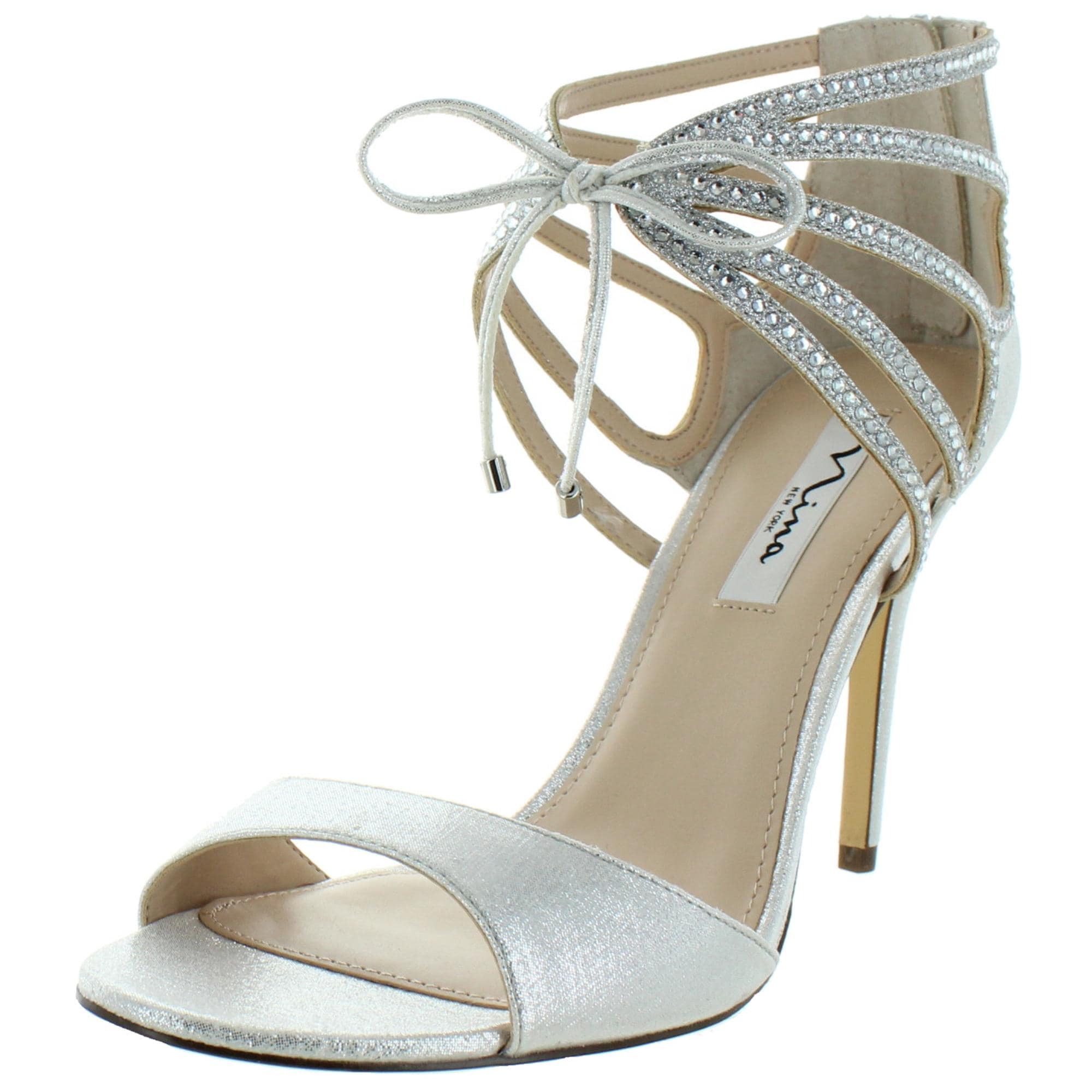 rhinestone dress sandals