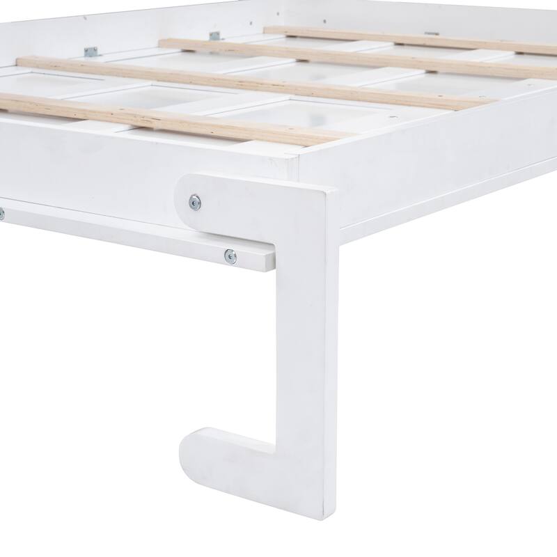 Space-Saving Queen Murphy Wall Bed with Top Cabinets, Easy Fold Mechanism, No Box Spring Needed, Ideal for Multi-Use Rooms