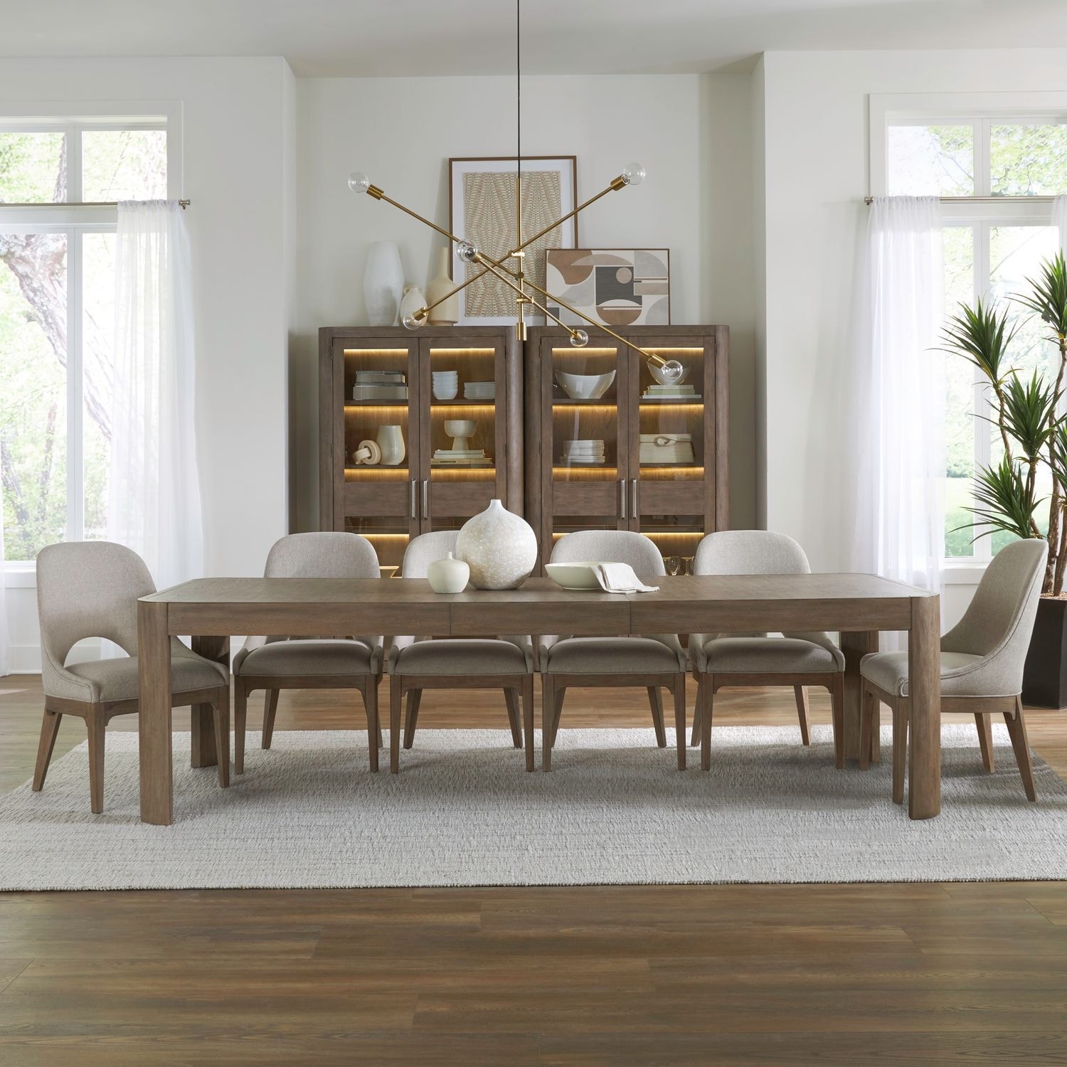 Liberty Furniture South Bend 5, 7, 9 Piece Dining Sets Rectangular Table