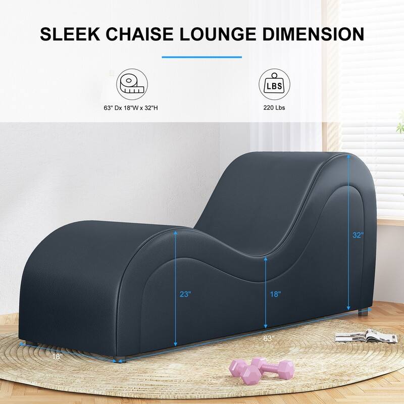 Mixoy Modern PU Leather Yoga Chair Indoor