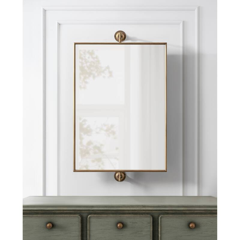 Kate and Laurel Darbridge Rectangle Pivot Mirror