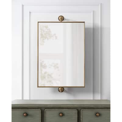 Kate and Laurel Darbridge Rectangle Pivot Mirror