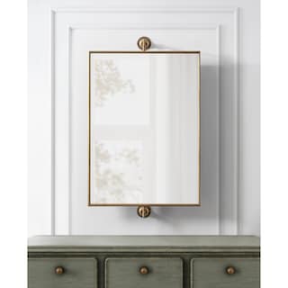 Kate and Laurel Darbridge Rectangle Pivot Mirror