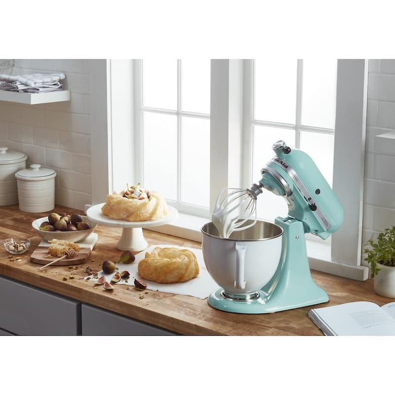 KitchenAid Artisan® Series Tilt-Head Stand Mixer with 5 Quart White Colorfast