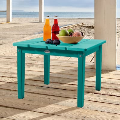 BAHIA VERDE OUTDOORS Cape Adirondack Large Side Table