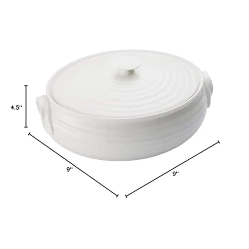 Portmeirion Sophie Conran Small Oval Covered Casserole