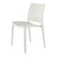 preview thumbnail 23 of 36, Sensilla Resin All-Weather Stackable Dining Chair (Set of 4)