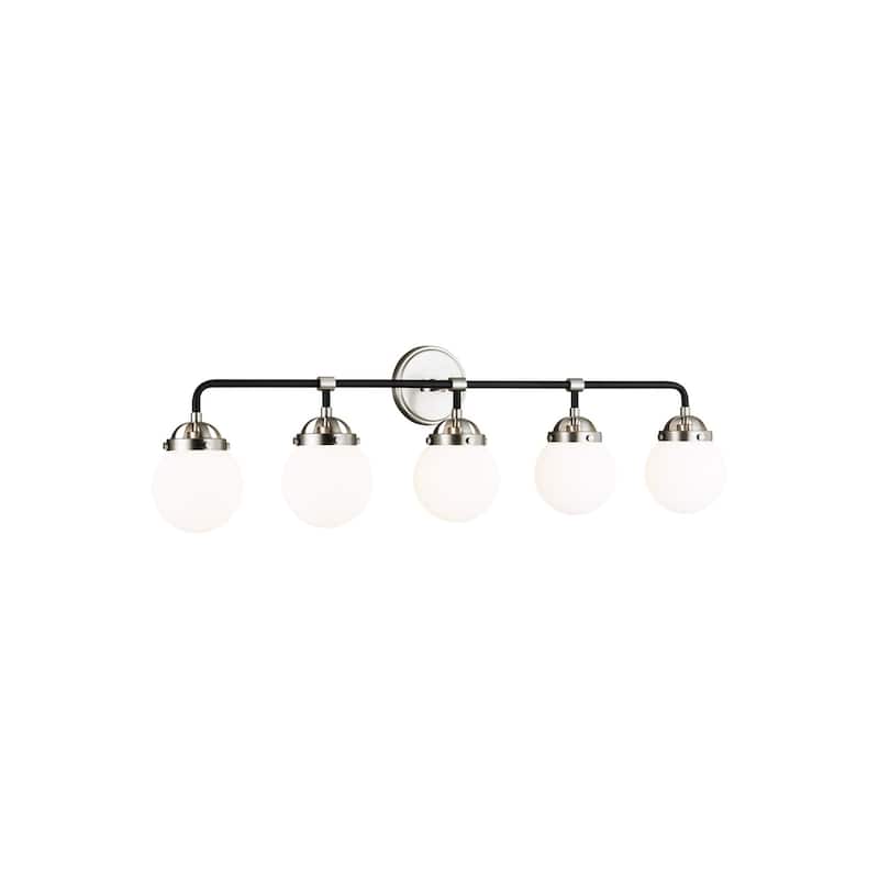 Bellevue Orne 5 Light 38" Wide Bathroom Vanity Light