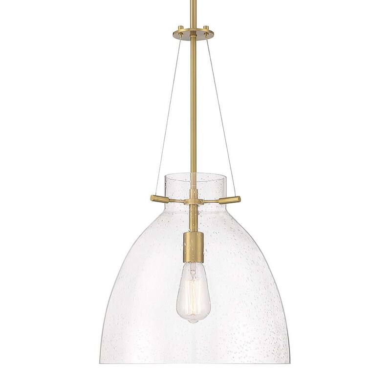 Savoy House 7-7006-1 Foster 14" Wide Pendant - Warm Brass