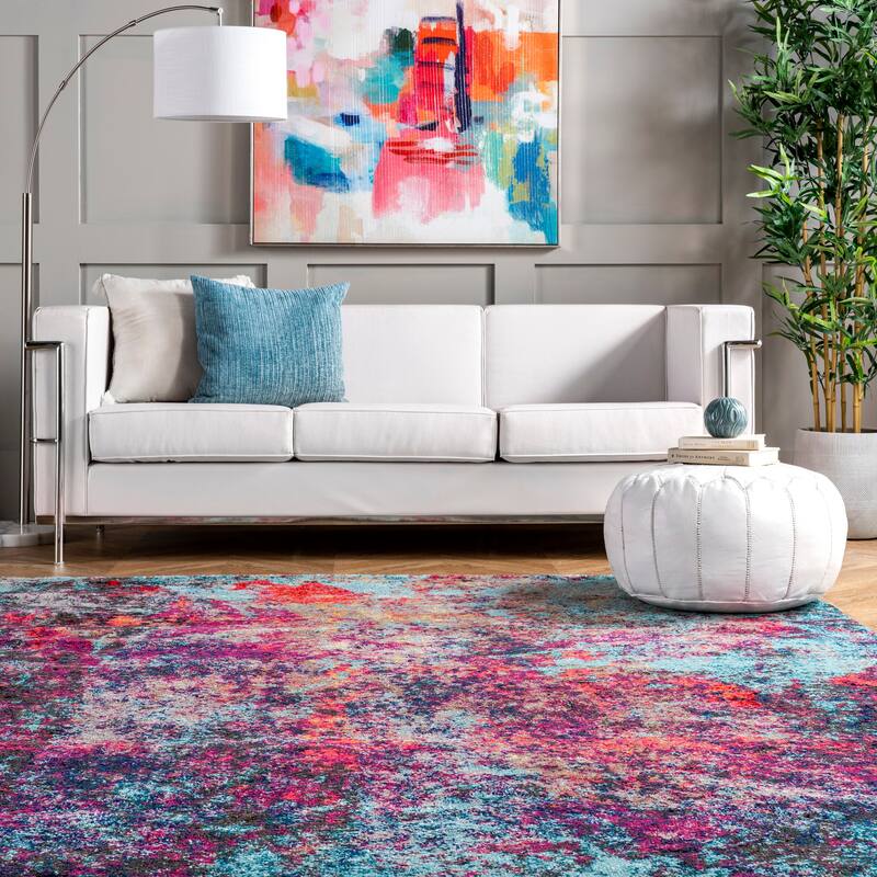 Nuloom Reva Colorful Abstract Area Rug