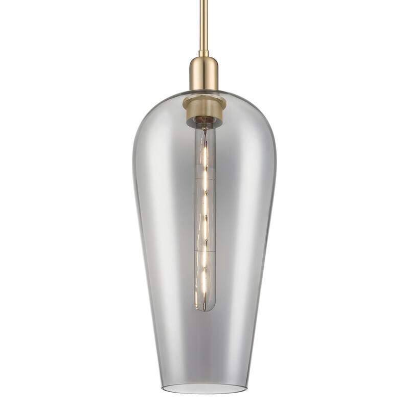 Innovations Lighting 716-1S-G456-8SM Chelsea 8" Wide Mini Pendant with - Champagne Bronze