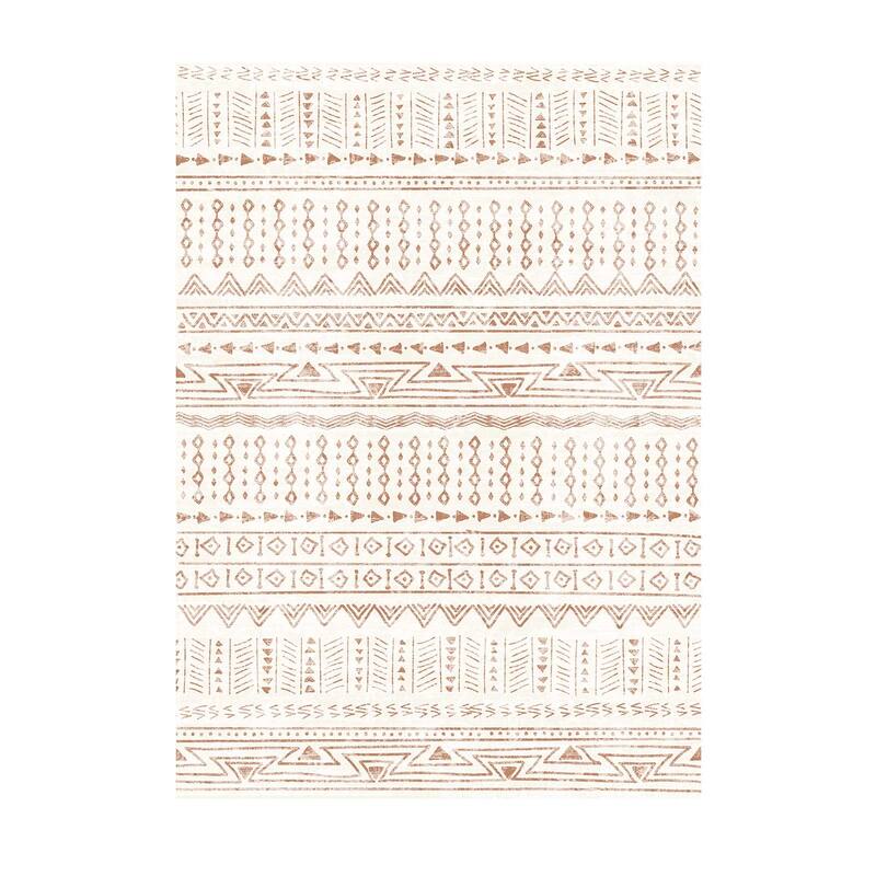 Large Area Rug Floor Mat Modern - 6' x 7'