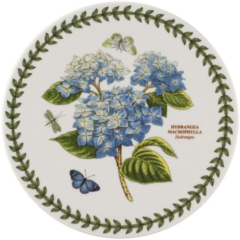 Portmeirion Botanic Garden 8 Inch Trivet - 8 inch - Hydrangea Design - 8 inch
