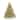 6ft Gold Artificial Holiday Christmas Tree with Metal Stand - 6 ft