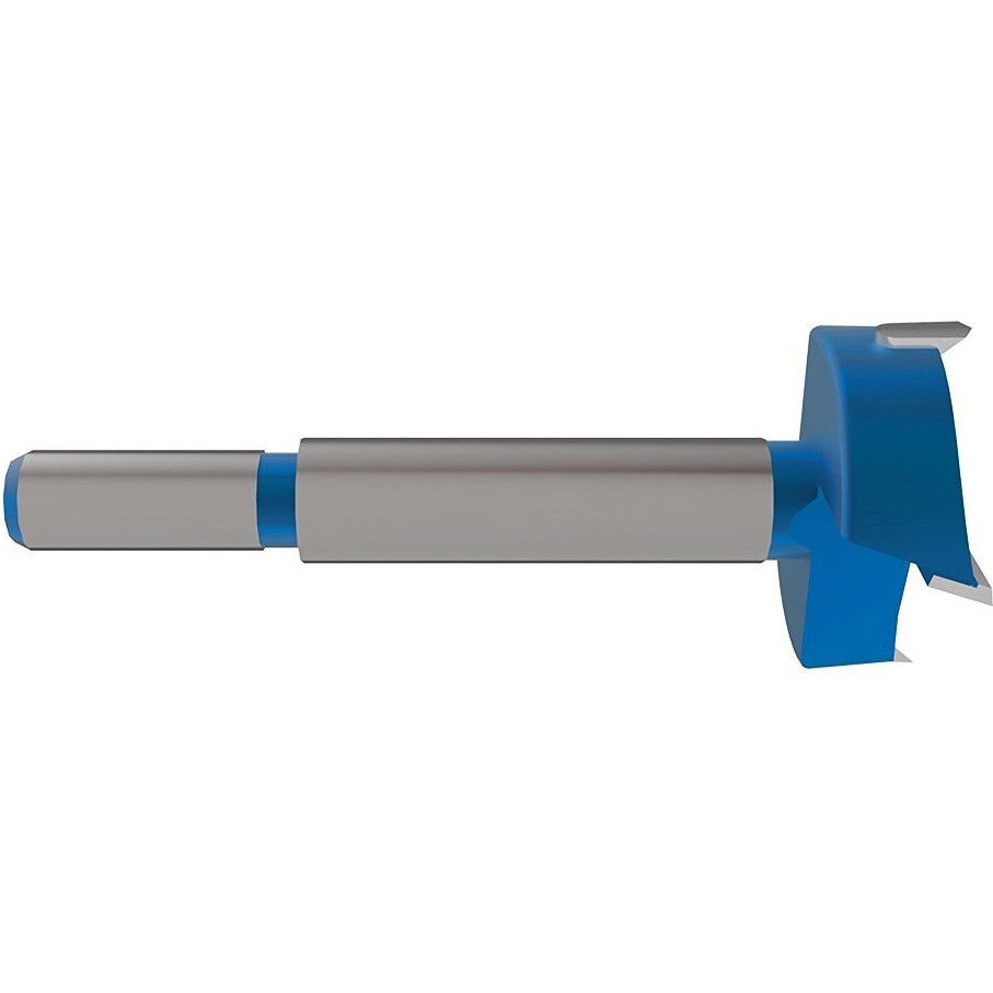 Shop Kreg 35mm Concealed Hinge Jig Bit Blue Overstock 26169730