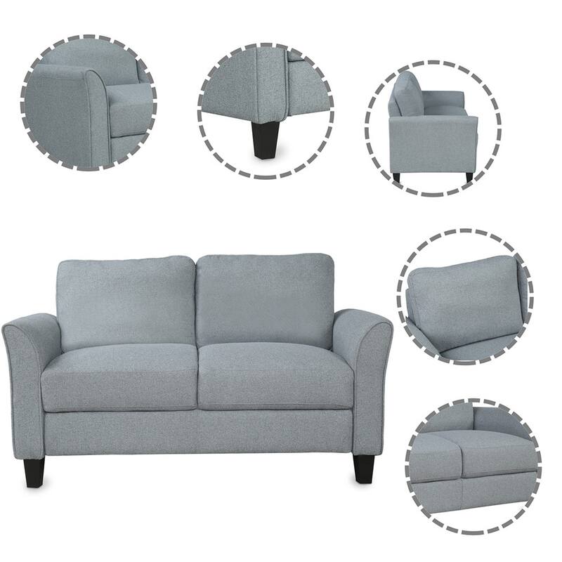 Direct Wicker Living Room Furniture Love Seat Sofa