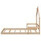 preview thumbnail 8 of 15, Twin House-Shaped Headboard Floor Bed with Handrails ,Slats
