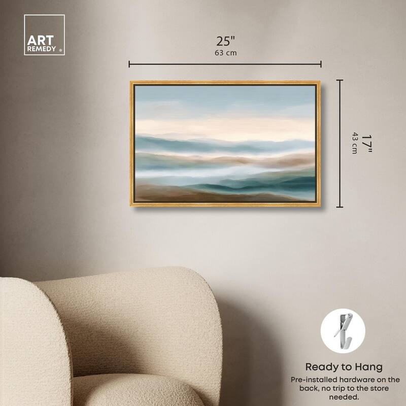 Nuance of the Range II Canvas by Art Remedy