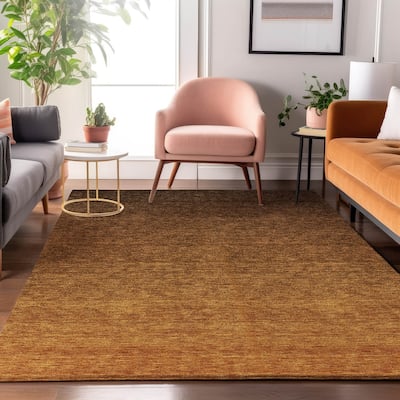 Premium Washable Super Soft Solid Ombre Mayfield Rug