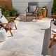 preview thumbnail 4 of 32, Livabliss Vivianne Modern Geometric Indoor/ Outdoor Area Rug Oatmeal - Rectangle - 2' x 2' 11"
