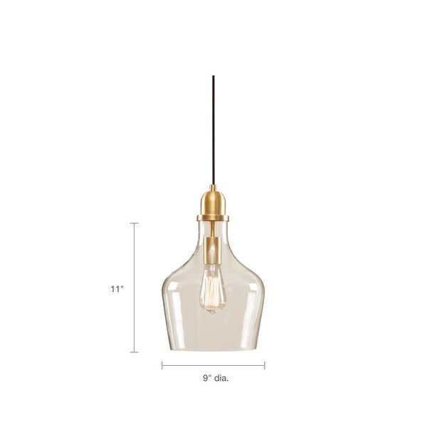 Abalone Glass Pendant Light by Hampton Hill
