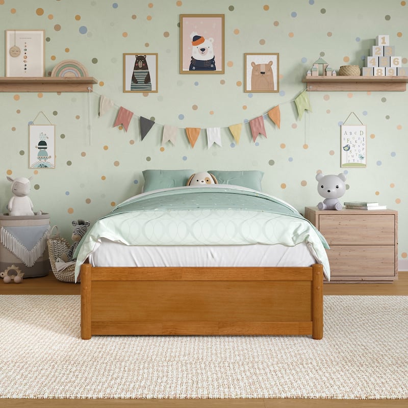 Barcelona Panel Platform Bed with Storage Drawers