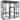 Roomfitters Large Wooden Catio Enclosure, Outdoor Cat House with 6 Platforms, Waterproof Roof, and Large Entry Door, Gray