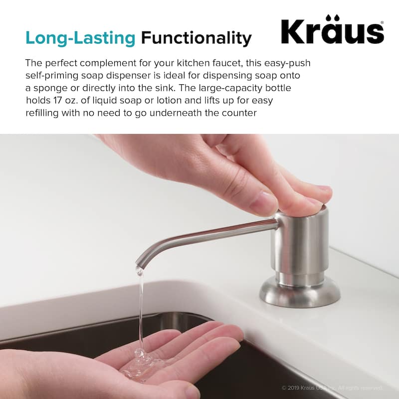 Kraus Kitchen Soap Dispenser