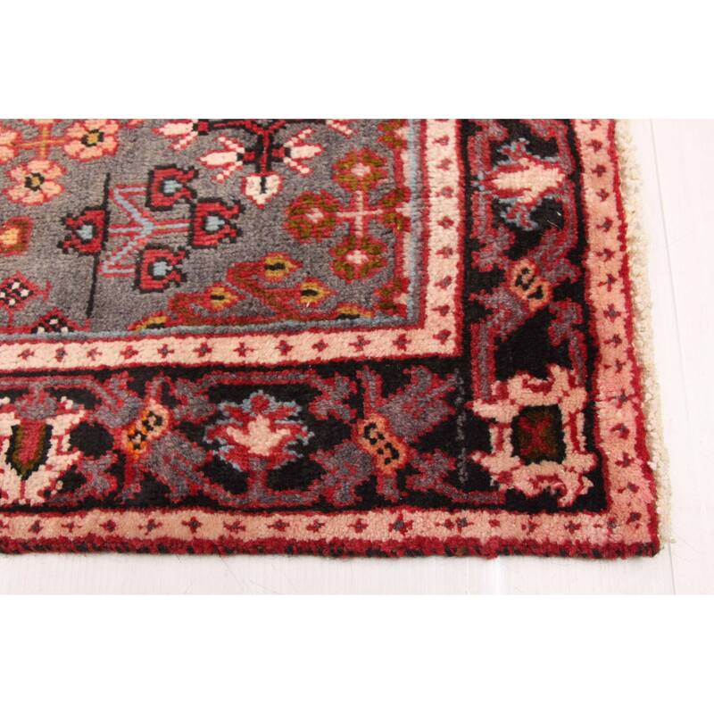 ECARPETGALLERY Hand-knotted Andelz Red Wool Rug - 4'1 x 6'11